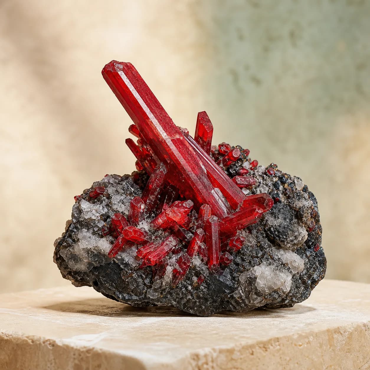 硃砂(Cinnabar)天然原礦